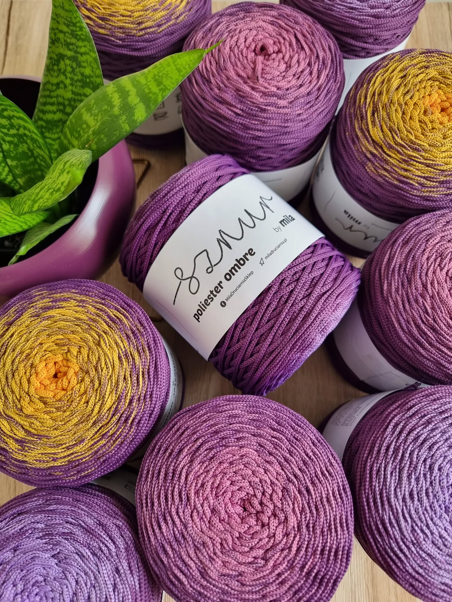 Sznur de poliester OMBRE 3 mm, 300 m