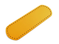 Táska alja, 10x30 cm - sárga