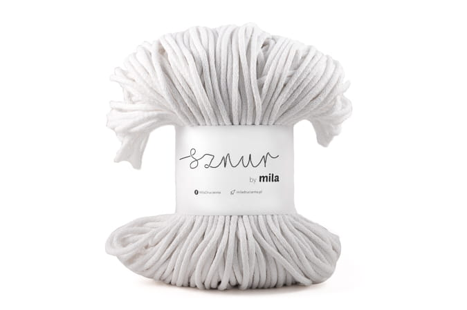 Sznur 3 mm, P01, alb