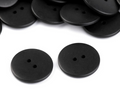 Nasturi plastic, 2 găuri, mărimea 36'-negru