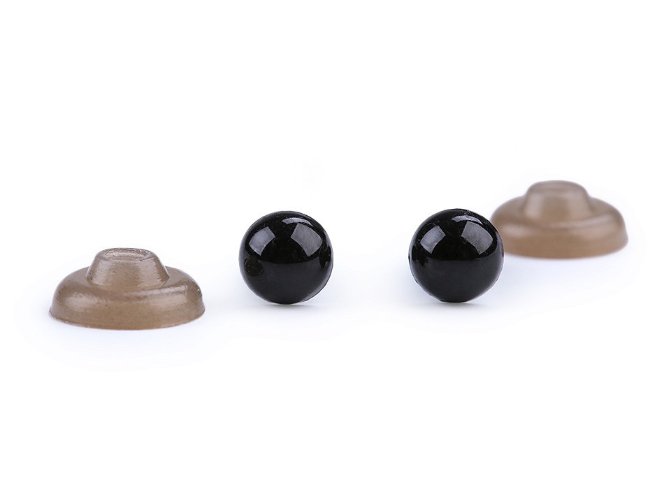 Játékszemek biztonsági eszközzel ellátva, 12 mm