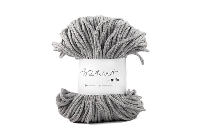 Sznur 3 mm, PM107, gri melange