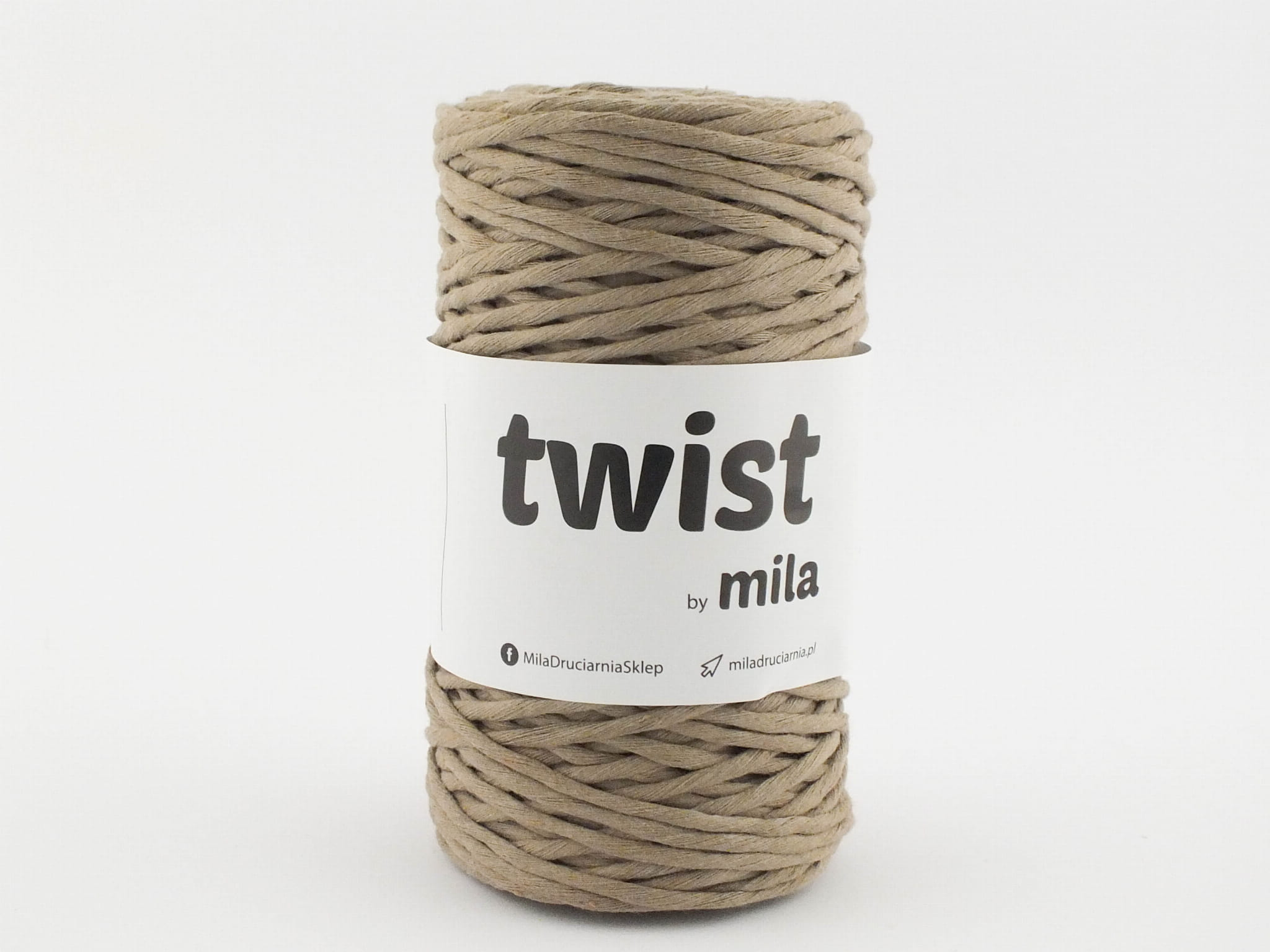 Sznur Twist, 3mm, 46 cappuccino