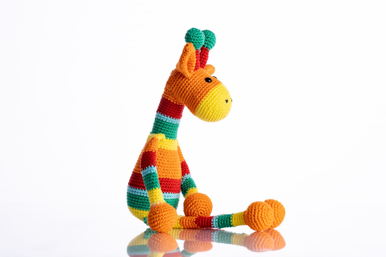 Figurina crosetata- girafa- diferite culori