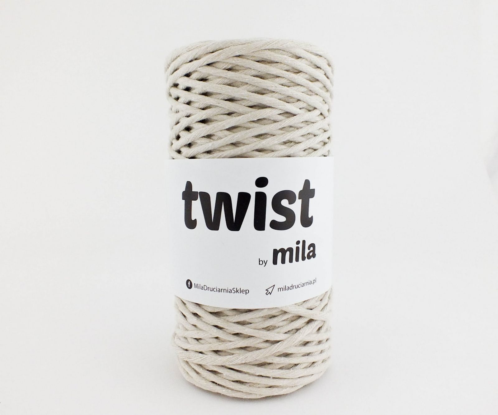 Sznur Twist, 3mm, 28 bej deschis