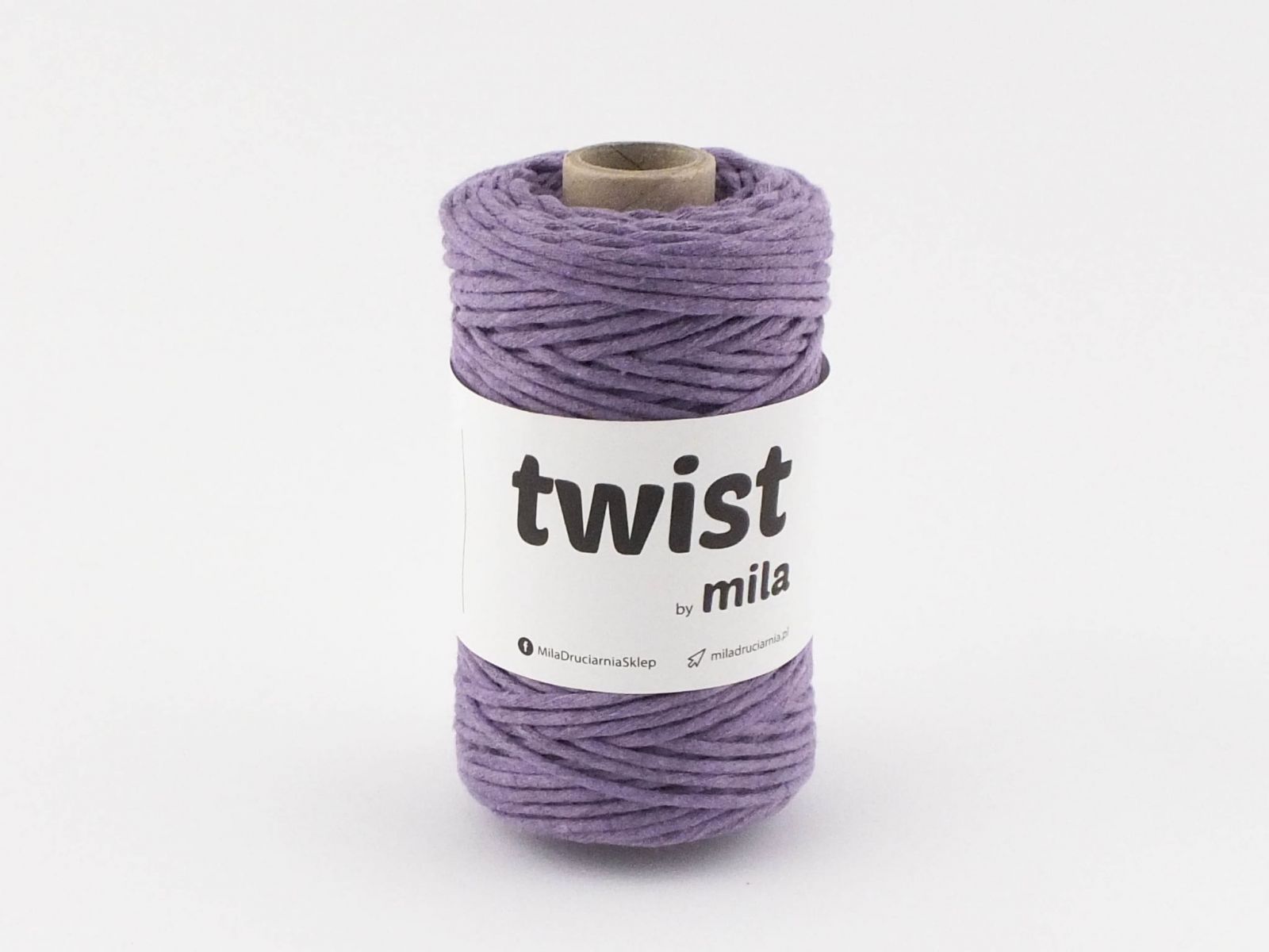 Sznur Twist, 3mm, violet