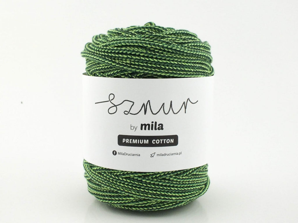 Snur 5 mm BUMBAC PREMIUM, 100m, PCM116 FOREST MIX