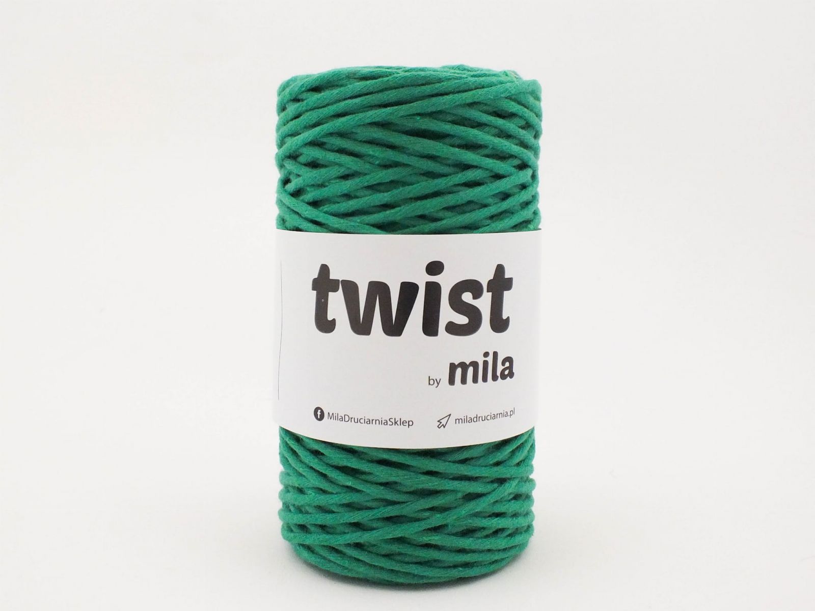 Sznur Twist, 3mm, 25 verde iarba
