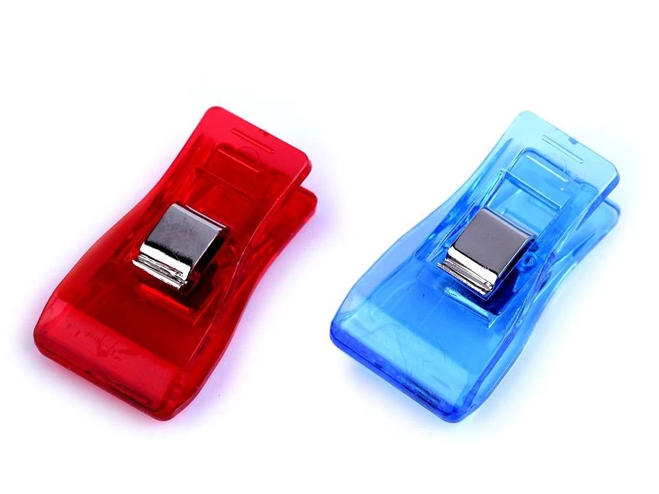 Clipsuri fixare materiale textile, 18x33 mm