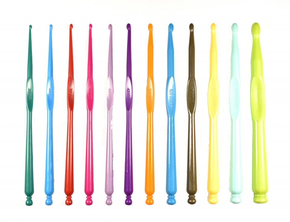 Crosete plastic - 12 bucati / set
