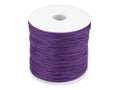 Șnur din bumbac cerat, Ø1 mm-violet