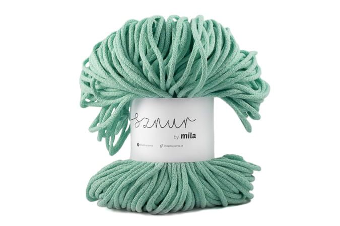 Sznur 5 mm-es zsinórfonal, P61, mentazöld