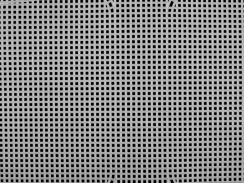 Plasă din plastic / grilă pentru geantă / portofel 35x33,3 cm