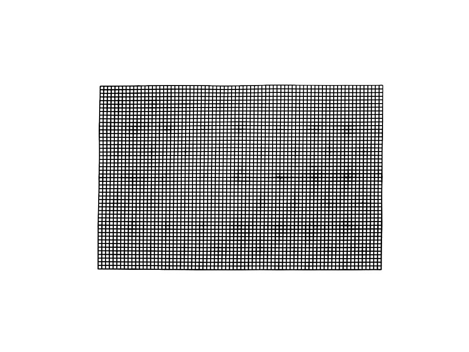 Műanyag hímzőháló 20,2x30,4 cm - fekete