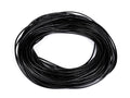 Șnur imitație piele 0.3cm - Negru