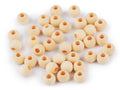 Lakkozatlan fagolyók/gyöngyök 10 mm-30 g-kb. 100 db
