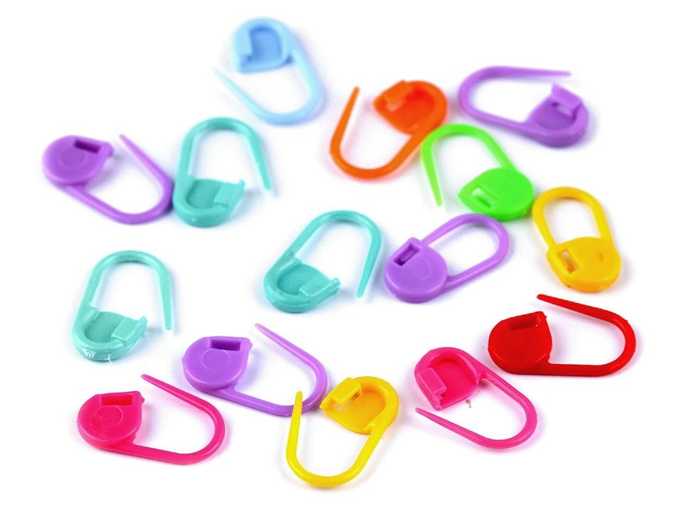 Marcatori tricotaje - ace de siguranță, lungime 21 mm/ set 10 buc