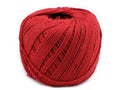 Fir bumbac / șnur macrame, 600 g 2 mm-roșu