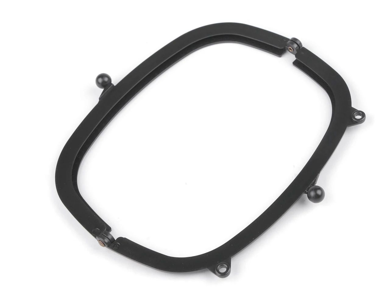 Rama din plastic pentru genti, 16,5x21 cm, negru