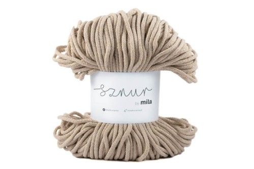 Sznur 3 mm, P09, bej deschis