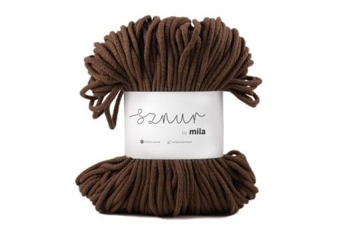 Sznur 5 mm-es zsinórfonal, P19, barna