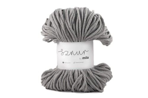 Sznur 5 mm, PG122, argintiu