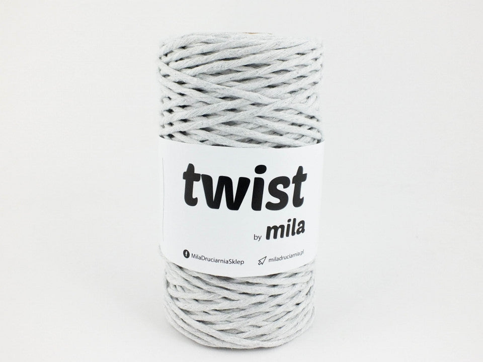Sznur Twist 3 mm, P02, gri deschis