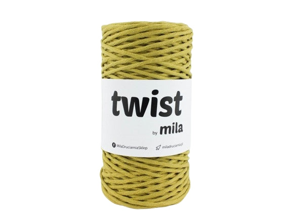 Sznur Twist 3 mm, kiwi auriu