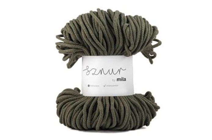 Sznur 3 mm-es zsinórfonal, P48, olajzöld