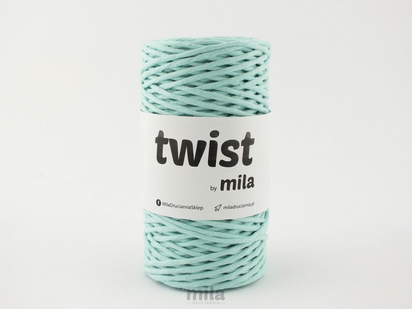 Sznur Twist 3 mm, 18, menta