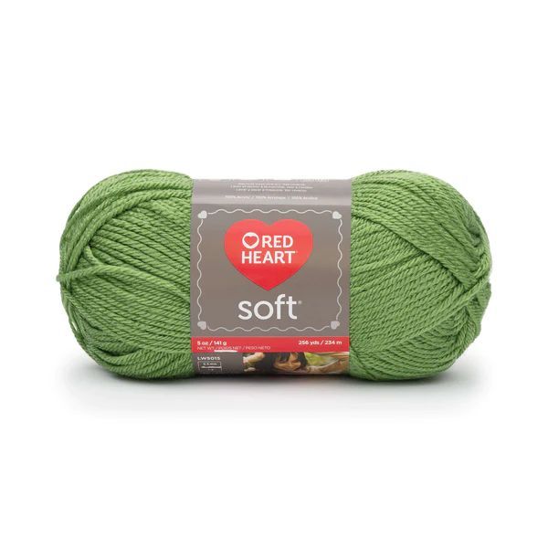 Red Heart Soft, 00010, kivizöld