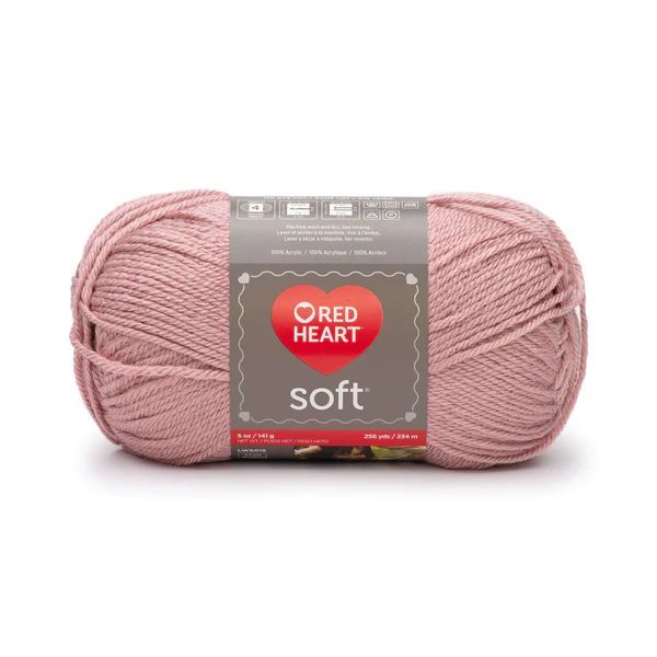 Red Heart Soft, 09770, rózsaszín