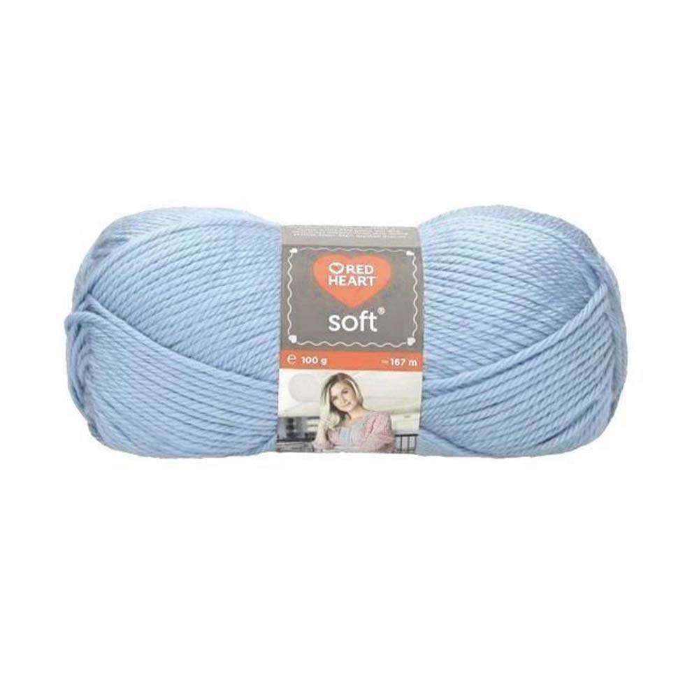Red Heart Soft, 08325, halványkék