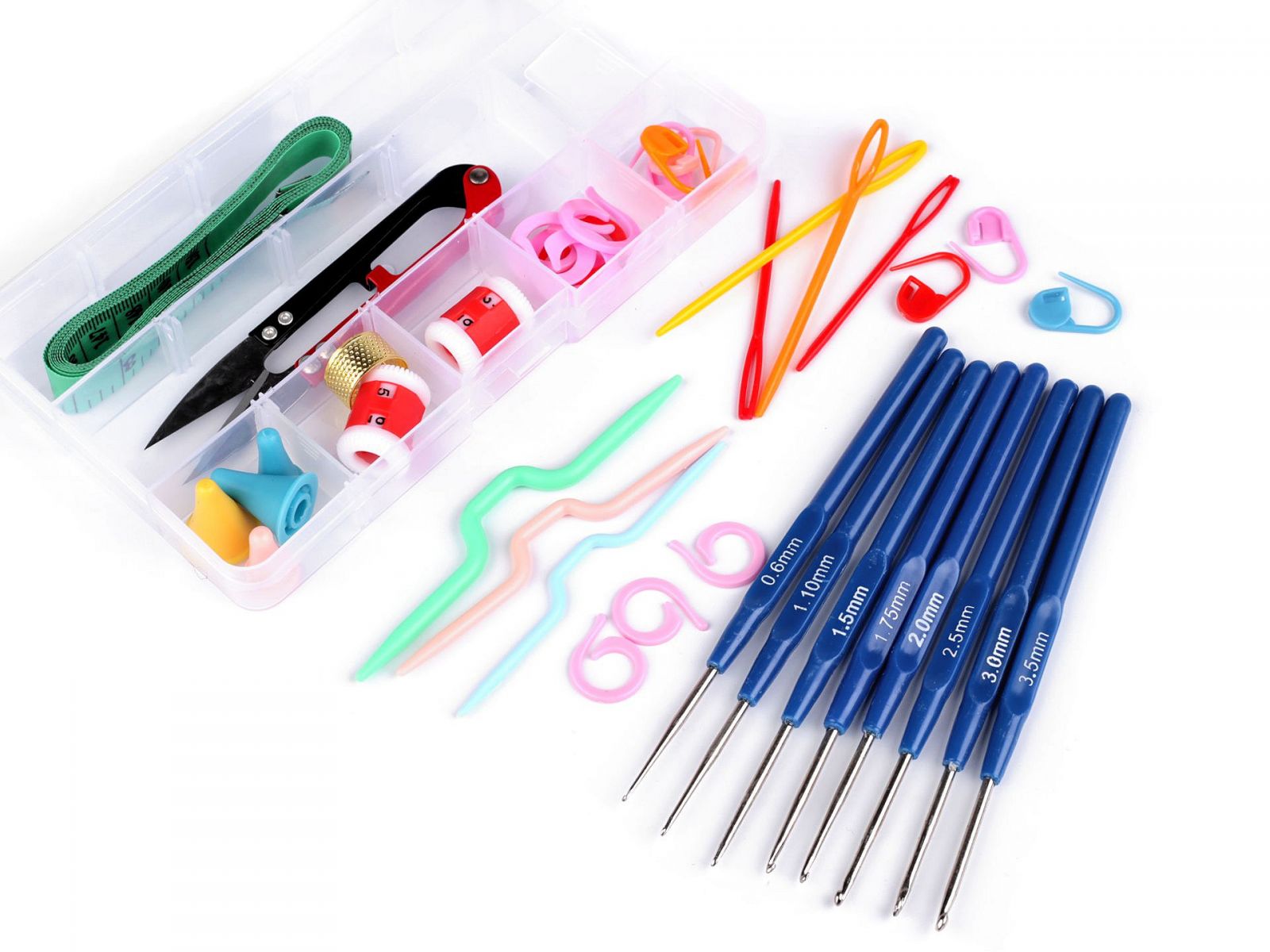 Set crosete si accesorii in cutie