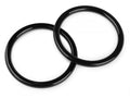 Mânere din plastic pentru genți 14 cm- negru, 2 buc