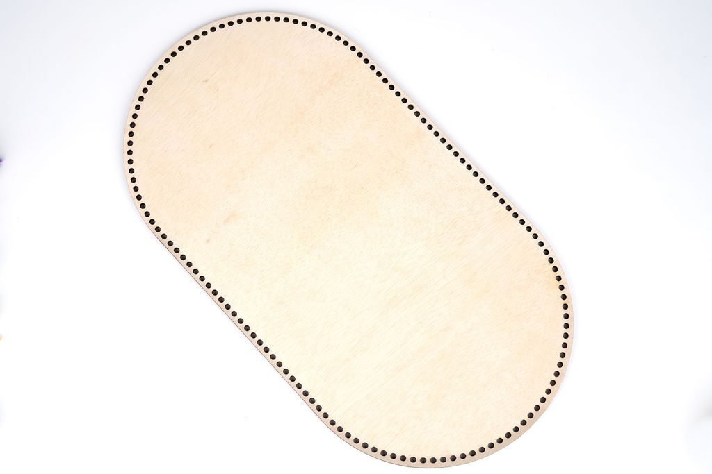 Baza crosetat landou oval 75x34,5 cm