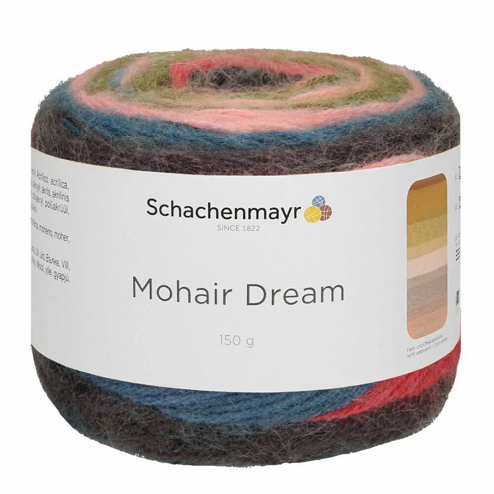 Mohair Dream Schachenmayr-00089-Butterfly color
