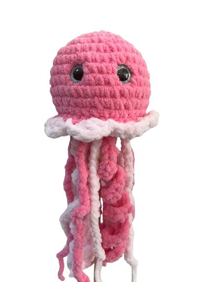 Figurina crosetata-meduza