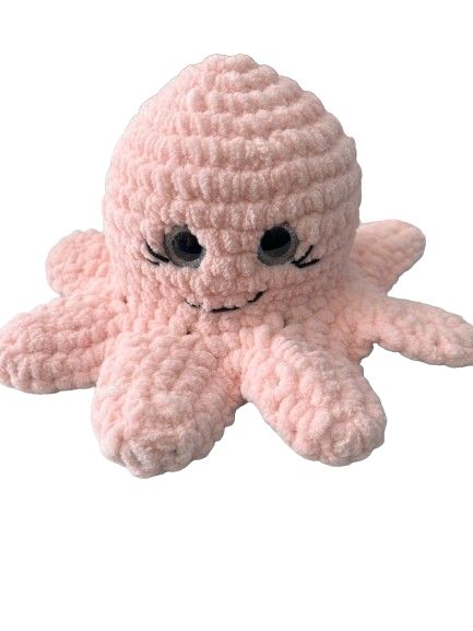 Figurina crosetata-caracatita cu doua fete