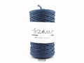 Snur de poliester de la Mila, 5 mm plat, 100 m, 108 jeans