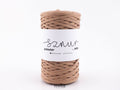 Snur din poliester de la Mila 5mm plat, 100m, 137 aur roz