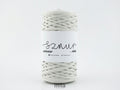 Snur de poliester de la Mila 5mm plat, 100m, 269 perla