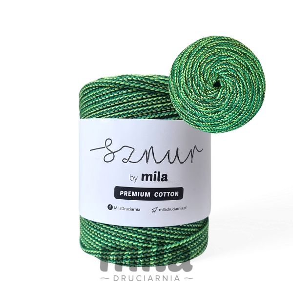 Snur 5 mm BUMBAC PREMIUM, 100m, PCM116 FOREST MIX