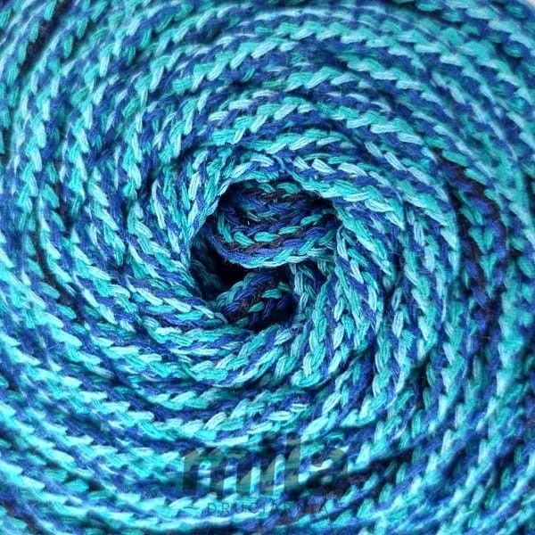 Sznur 5 mm BUMBAC PREMIUM, 100m, PCM117 MIX OCEAN