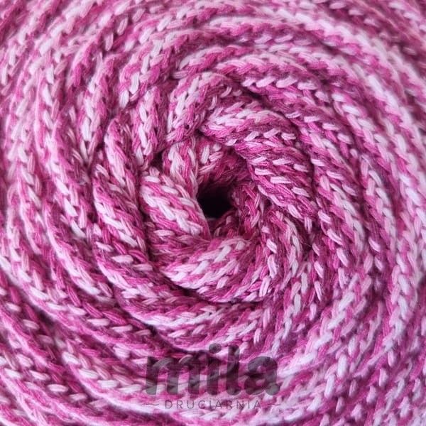 Sznur 5 mm BUMBAC PREMIUM, 100 m, PCM119 MIX ROSE GARDEN