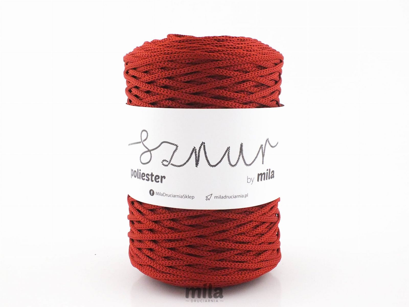 Snur de poliester de la Mila 3mm, 200m, 57 cupru