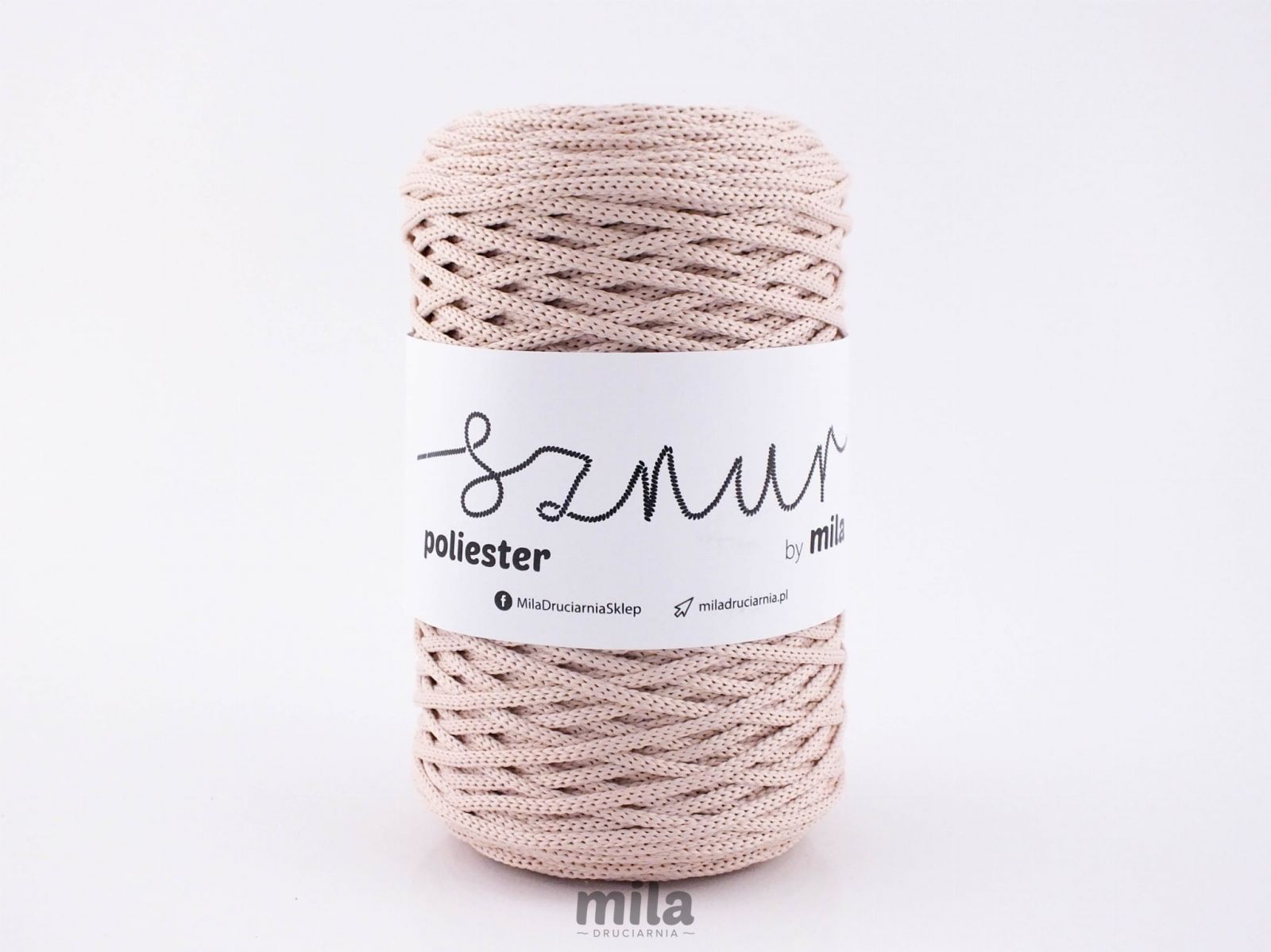 Snur de poliester de la Mila 3mm, 200m, 132 nud