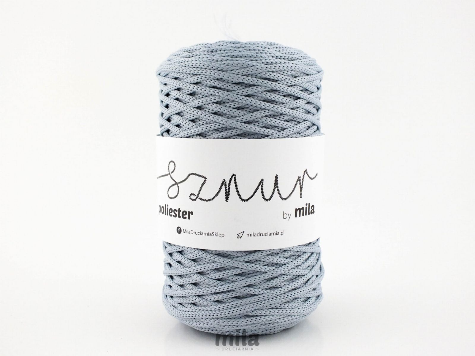 Mila poliészter zsinór 3 mm, 200 m, 125 acélkék