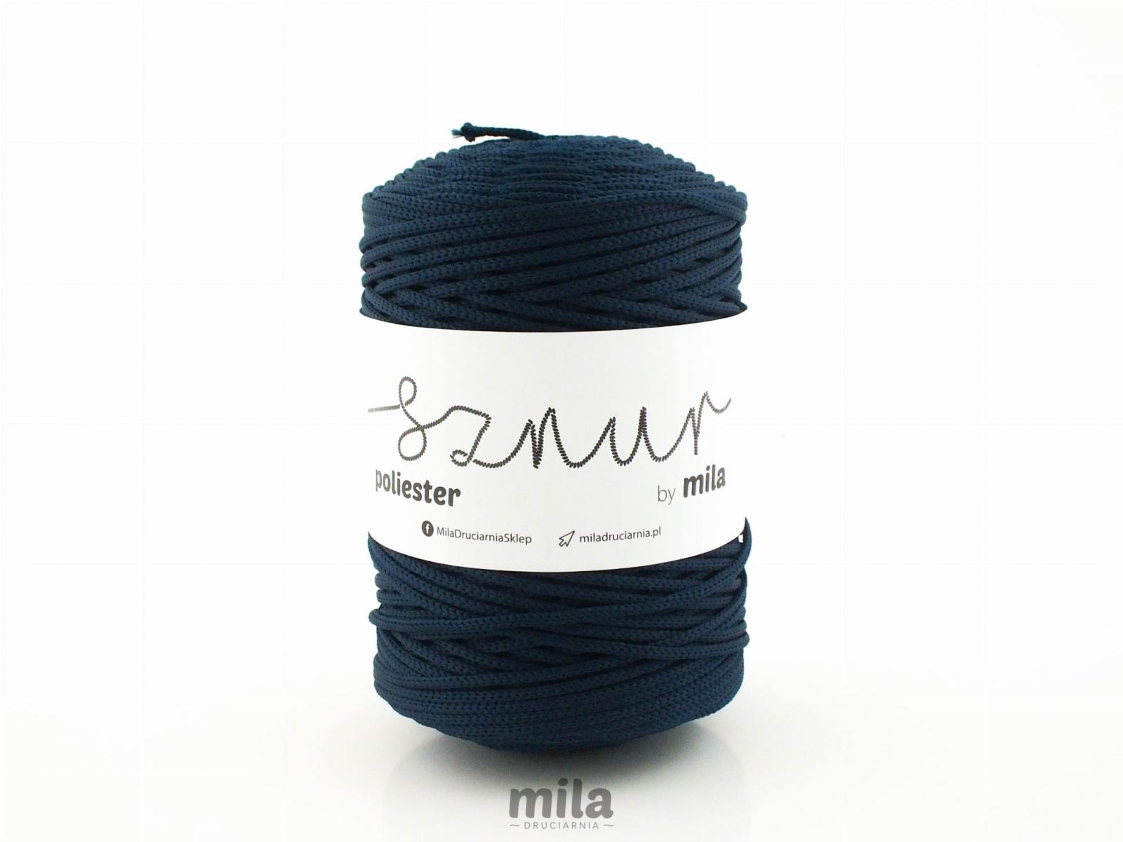 Snur de poliester de la Mila 3mm, 200m, 206 petrol