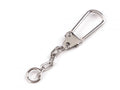Fémkarabiner lánccal, készlet/ 10 db 